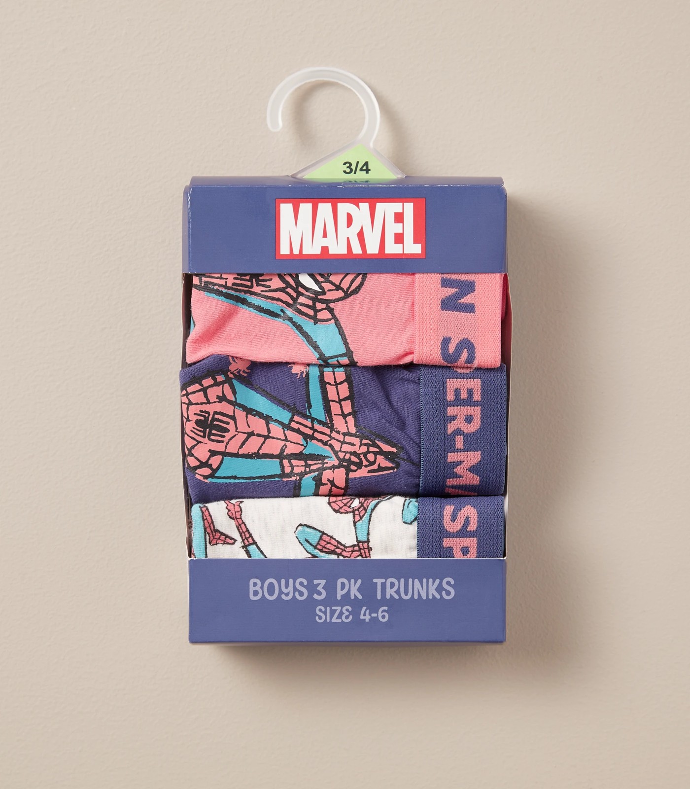 3 Pack Gift Box Marvel Spider-Man Trunks 2 of 6