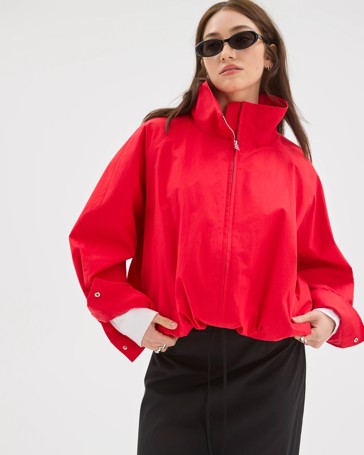 Lily Loves Australian Cotton Blend Parker Jacket