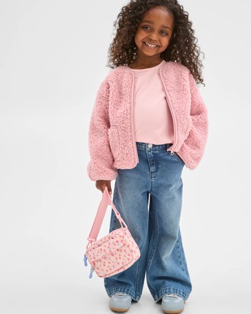 Long Sleeve Teddy Jacket