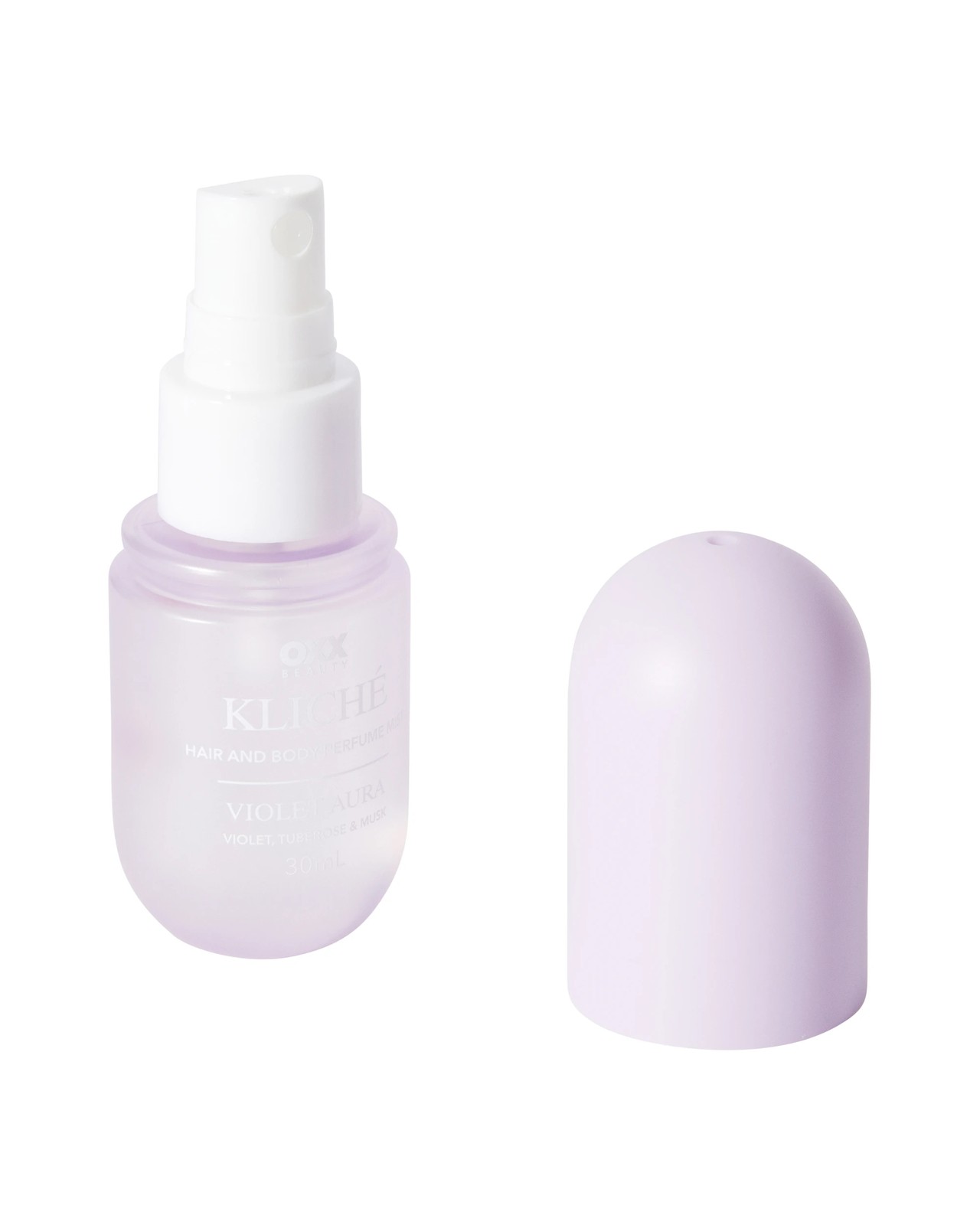 OXX Fragrance Kliche Violet Aura Hair & Body Perfume Mist 30ml 2 of 4