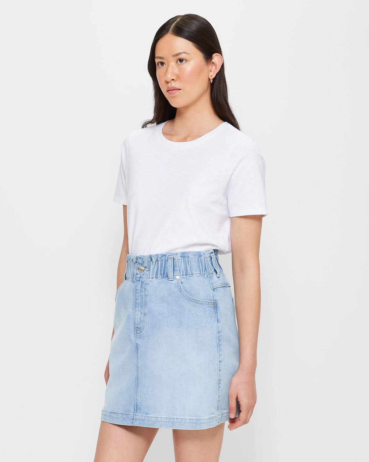 Paperbag Denim Skirt | Target Australia