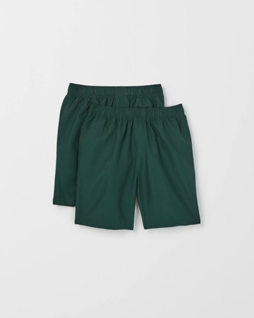 School 2 Pack Microfibre Shorts