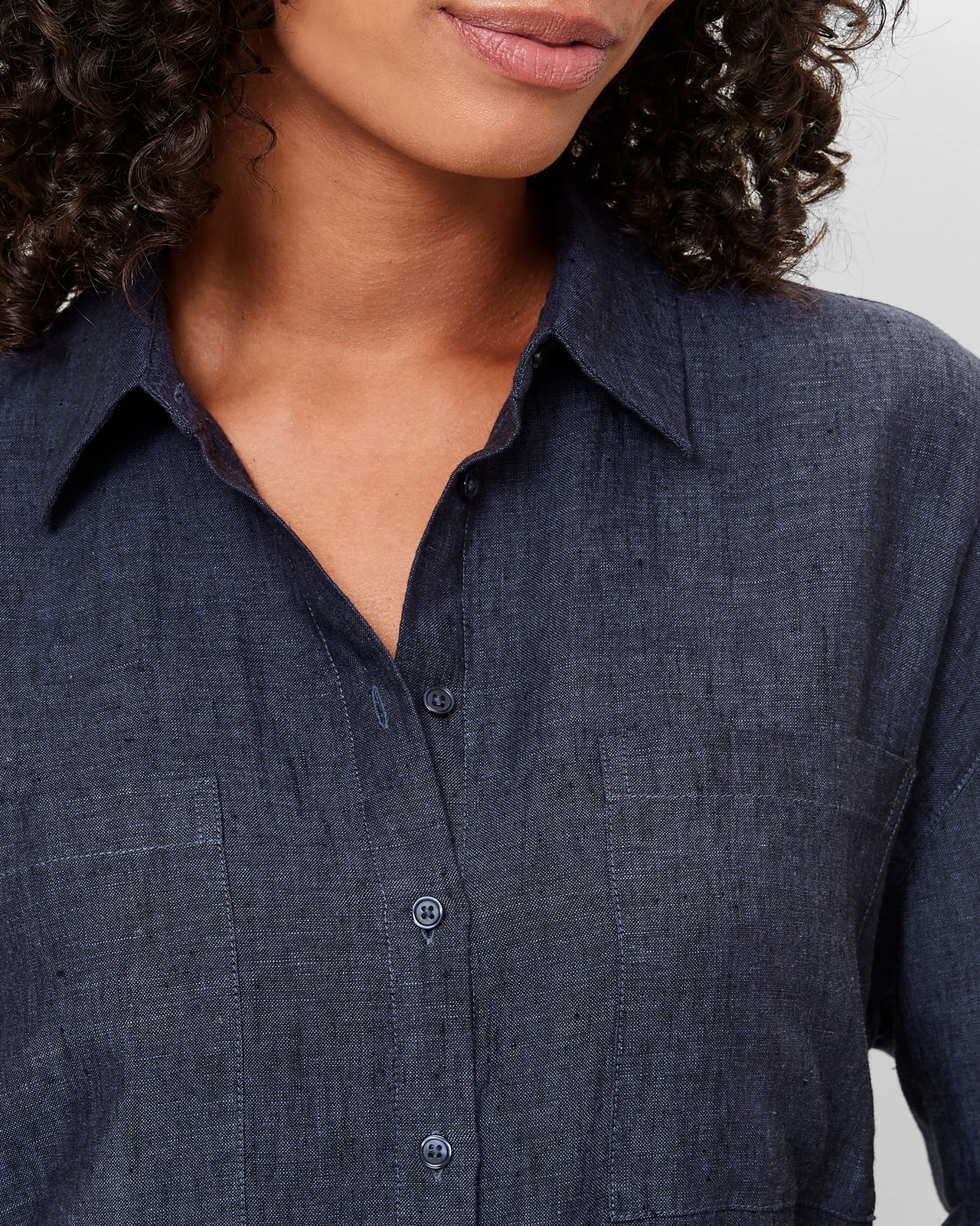 European Linen Midi Shirt Dress Target Australia