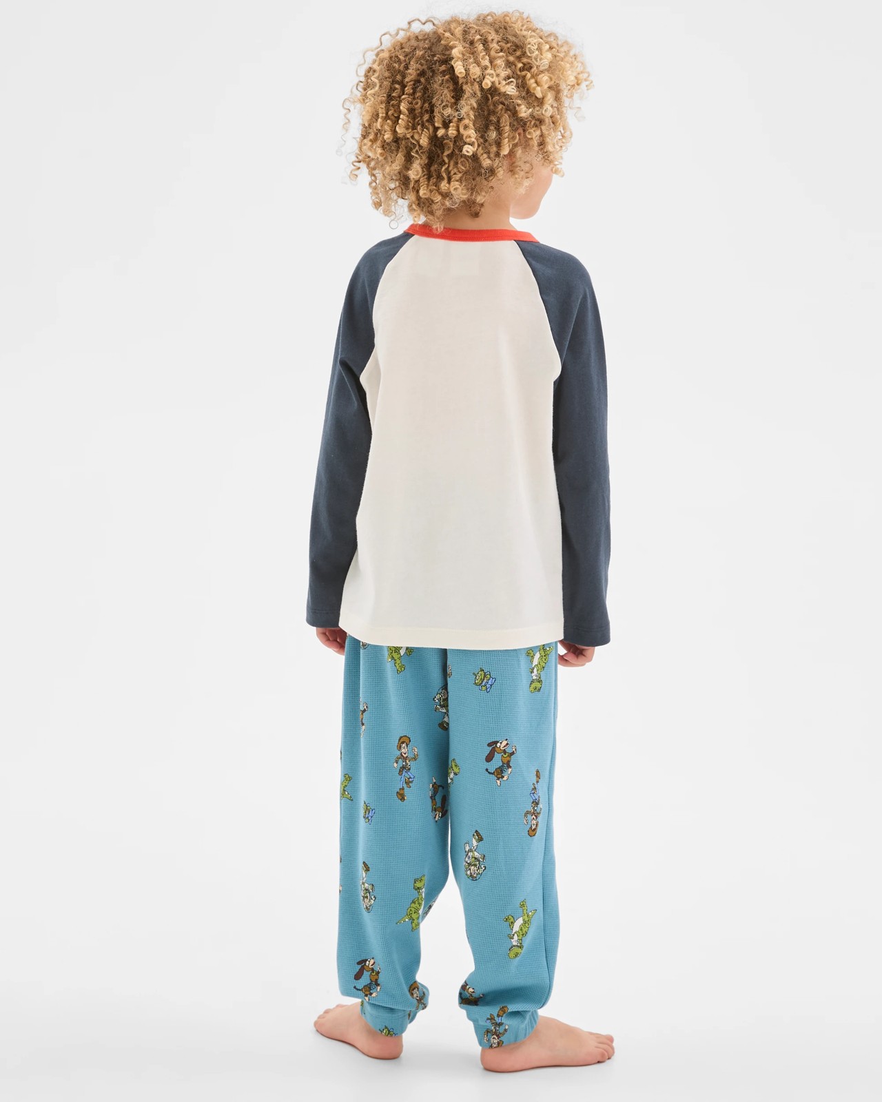 Disney Organic Cotton Younger Boys Jersey/Waffle Pyjama Set 4 of 6