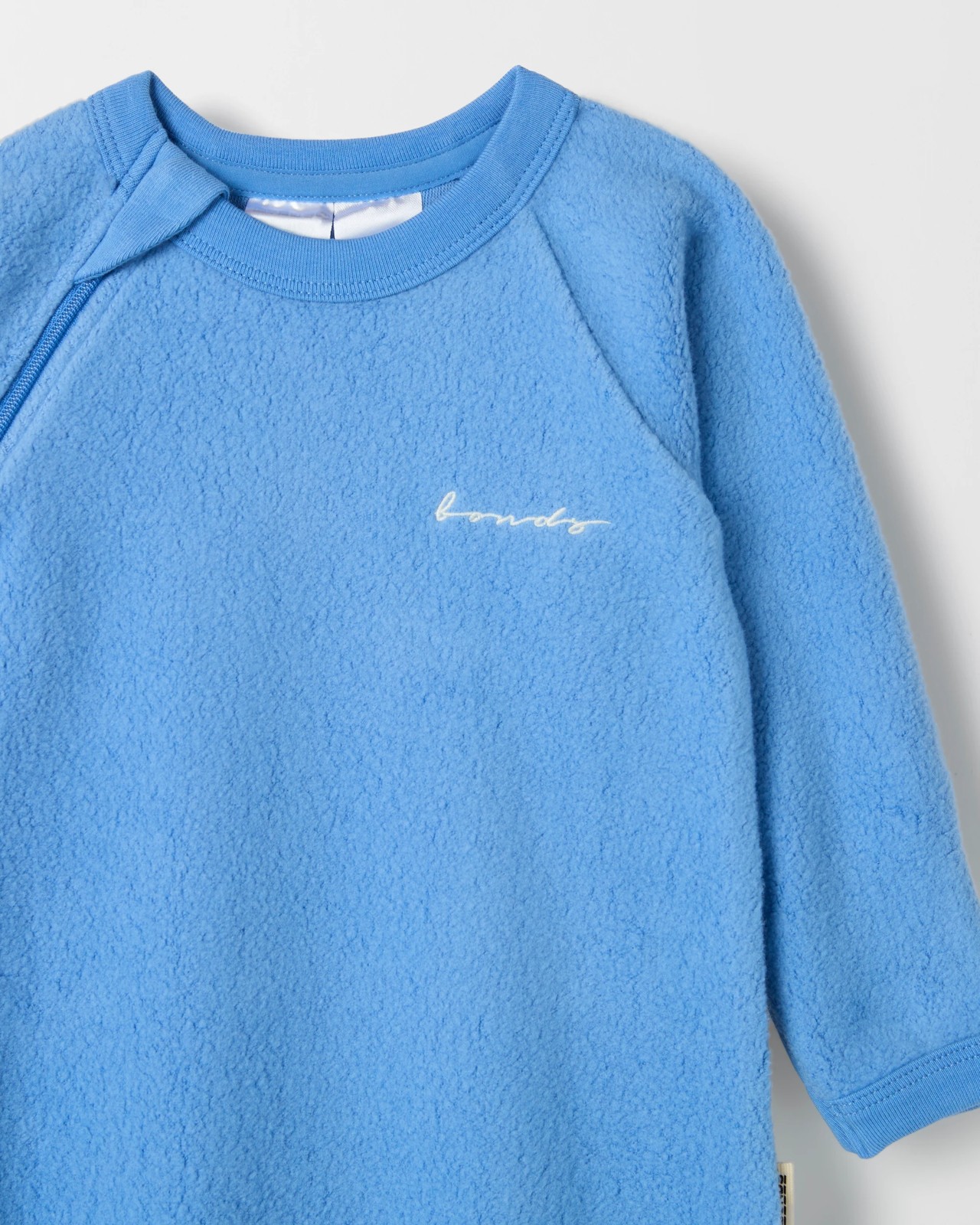 Bonds Baby Wonderwarm Zippy Coverall - Blue 2 of 2