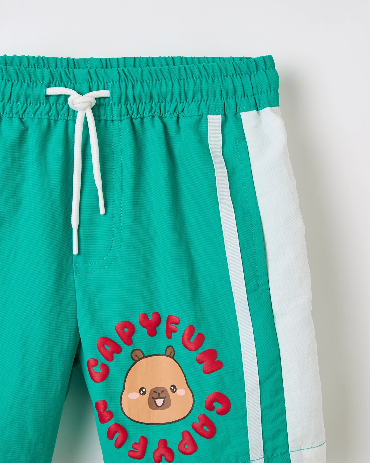 Licensed CapyFun Panelled Shorts 2 of 2