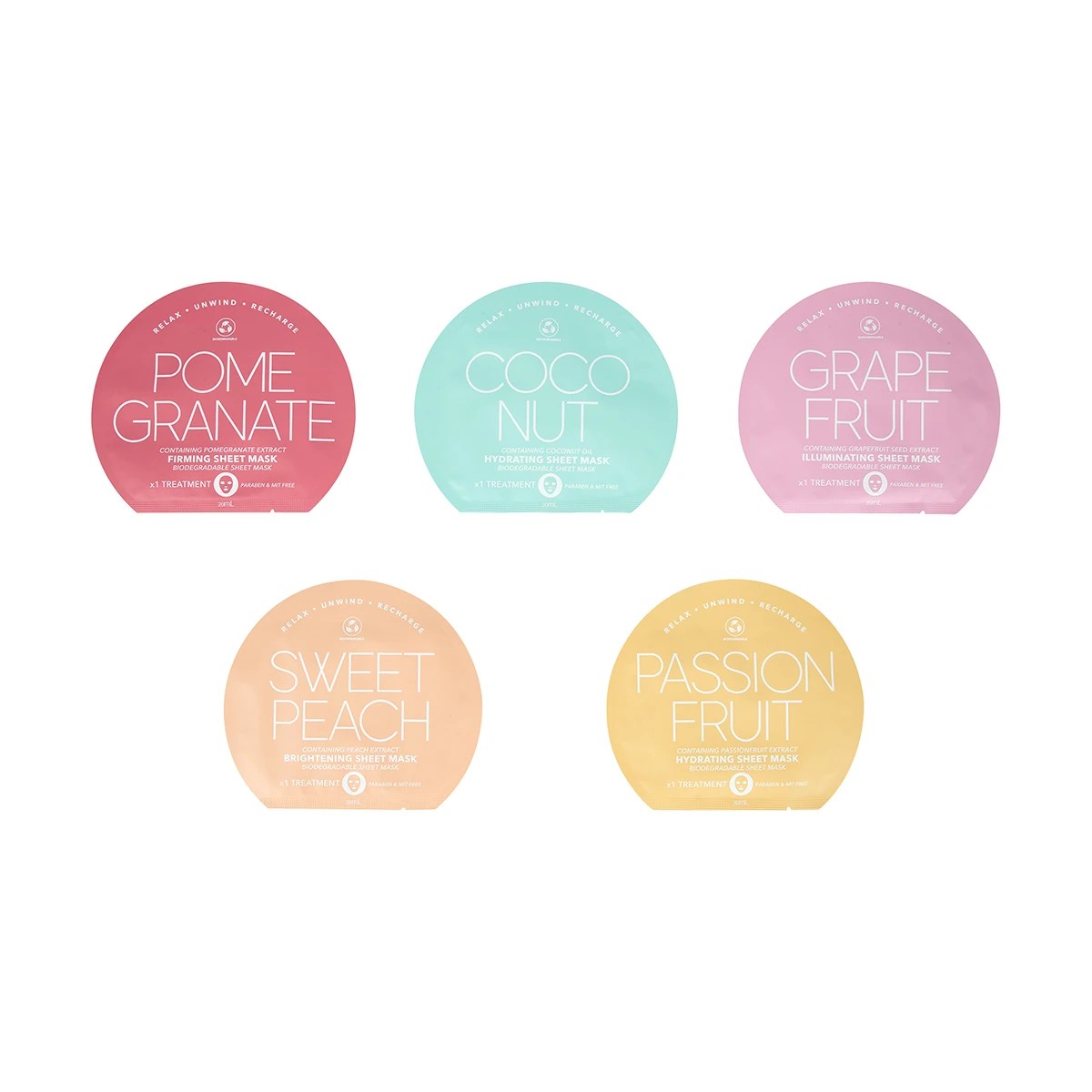 Sheet Masks, 5 Pack - Anko 2 of 4