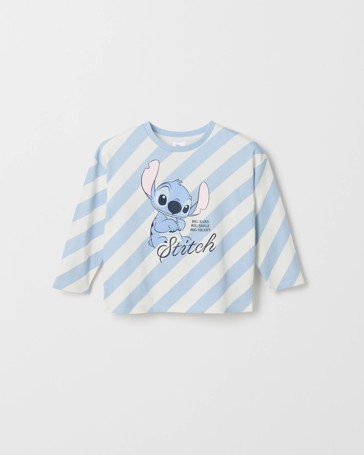 Disney Lilo & Stitch Australian Cotton Long Sleeve Oversized Top