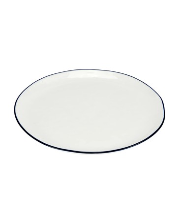 Anko White Bistro Dinner Plate