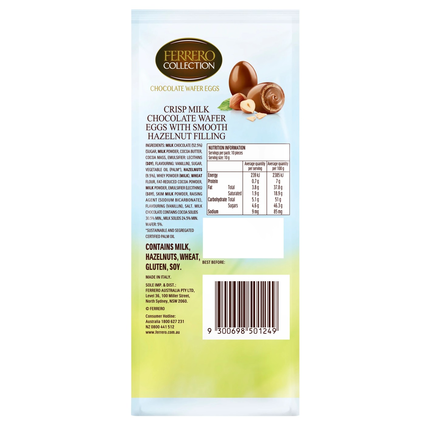 Ferrero Collection Milk Chocolate & Hazelnut Eggs 100g 3 of 6