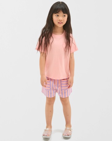 Australian Cotton Blend Fashion Knit Shorts