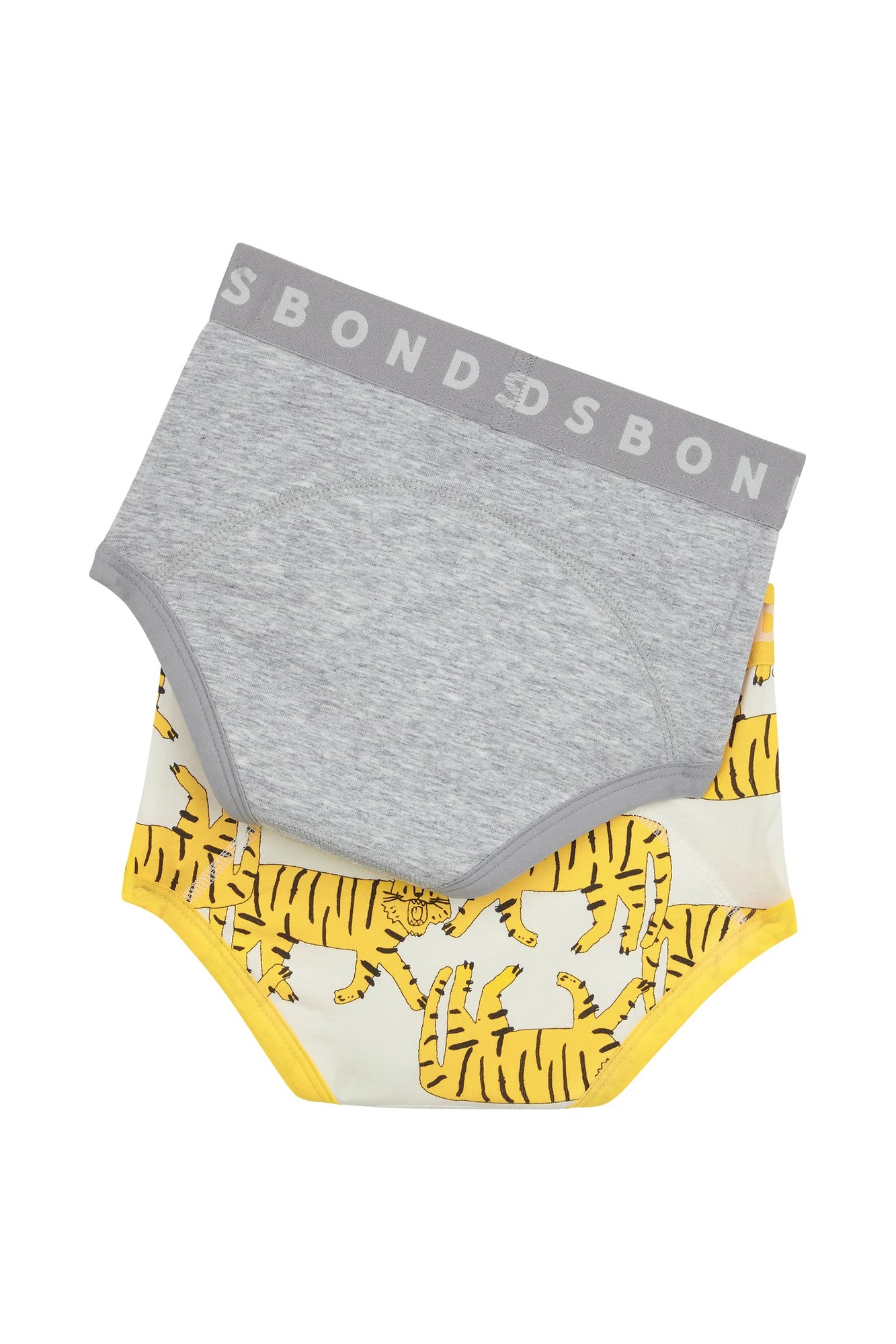 Bonds Boys Whoopsies Toilet Training Undies 2 Pack - Green & Grey