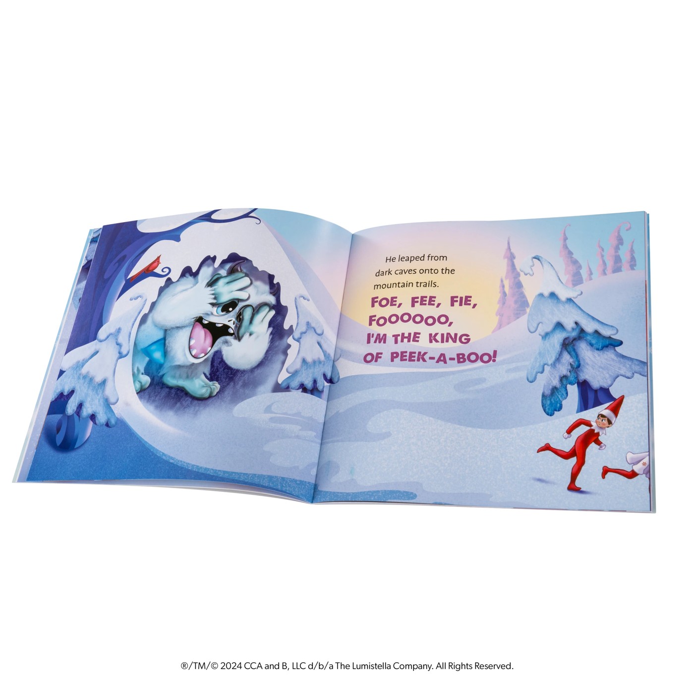 The Elf on the Shelf Santaverse Snobiggie Little Grunt Yeti and Book by Chanda A. Bell - Book 4 of 4