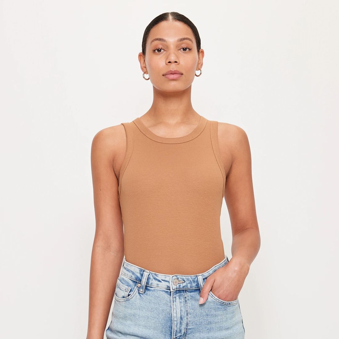 Australian Cotton Racer Front Tank Top Target Australia