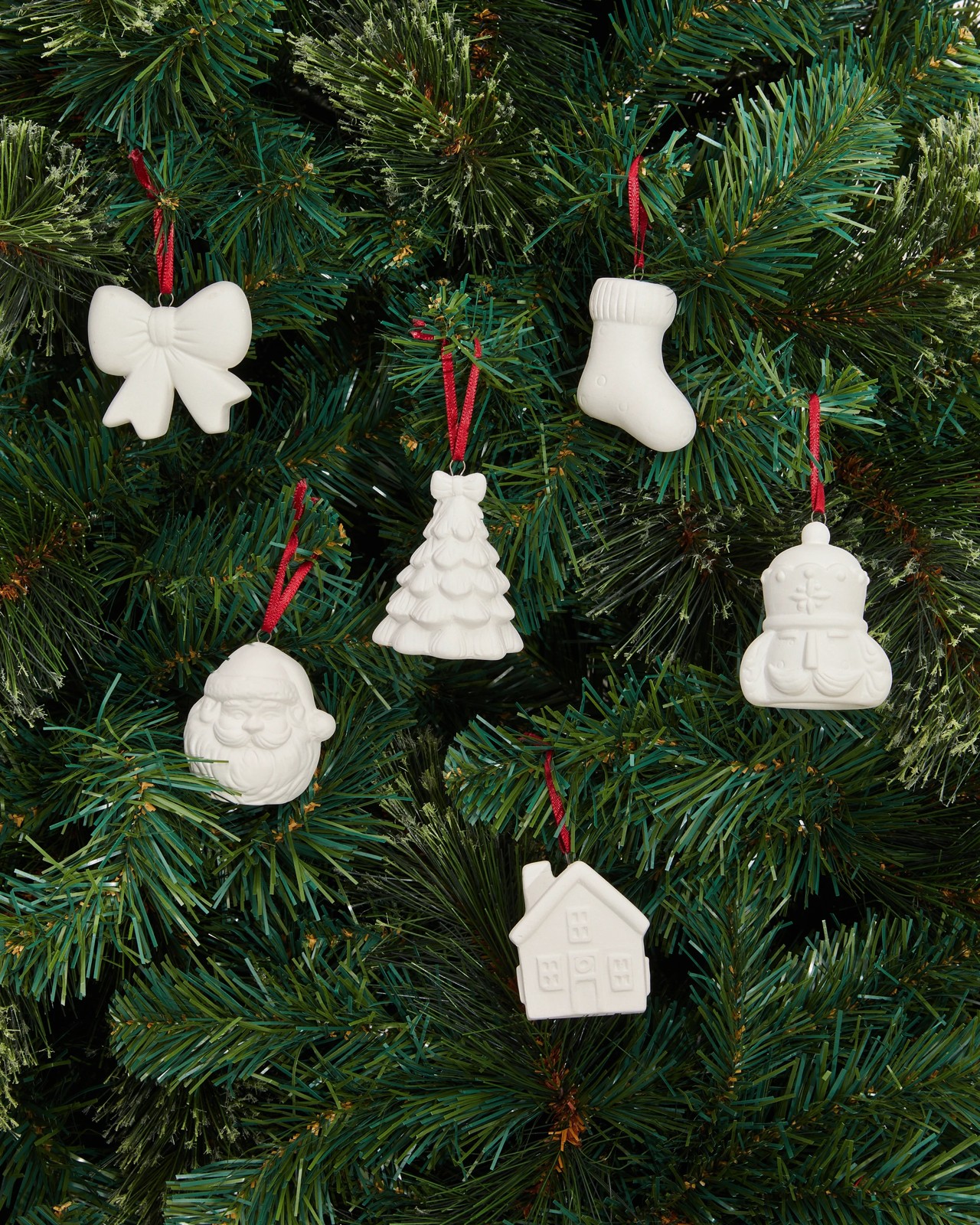 Anko Christmas Craft Paint Your Own Ceramic Ornaments 3 of 3