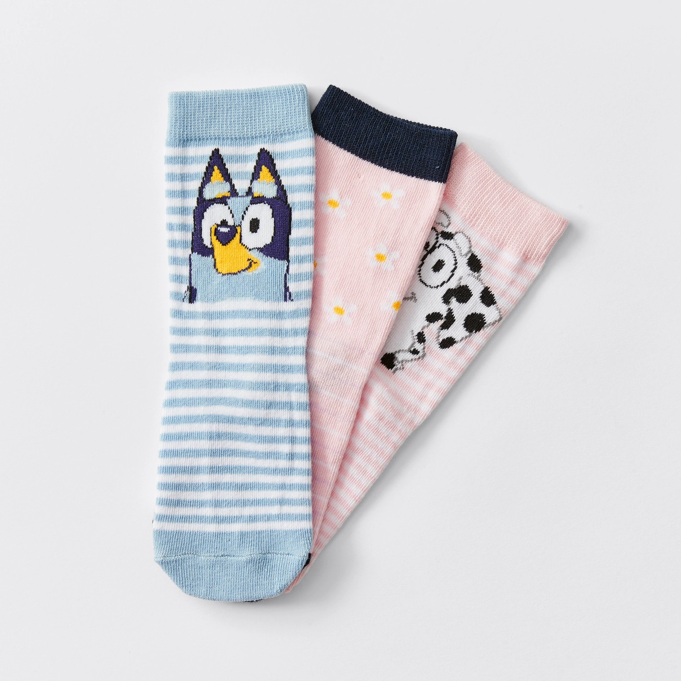 3 Pack Bluey Socks 3 of 3