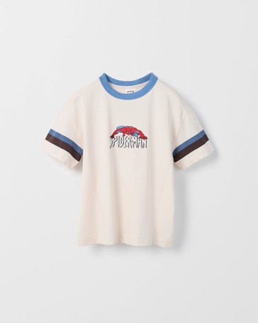 Spider-Man Australian Cotton Sports Spliced T-Shirt