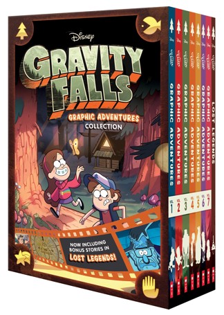 Disney Gravity Falls: Graphic Adventures Collection by Alex Hirsch - Book