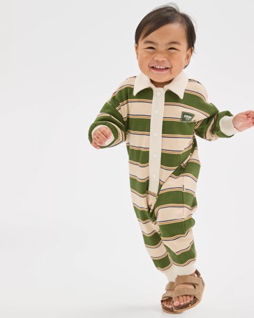 Bonds Baby Everyday Fleece Zip Coverall