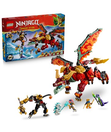 LEGO® NINJAGO Wyldfyre's Transforming Dragon Mech 71868