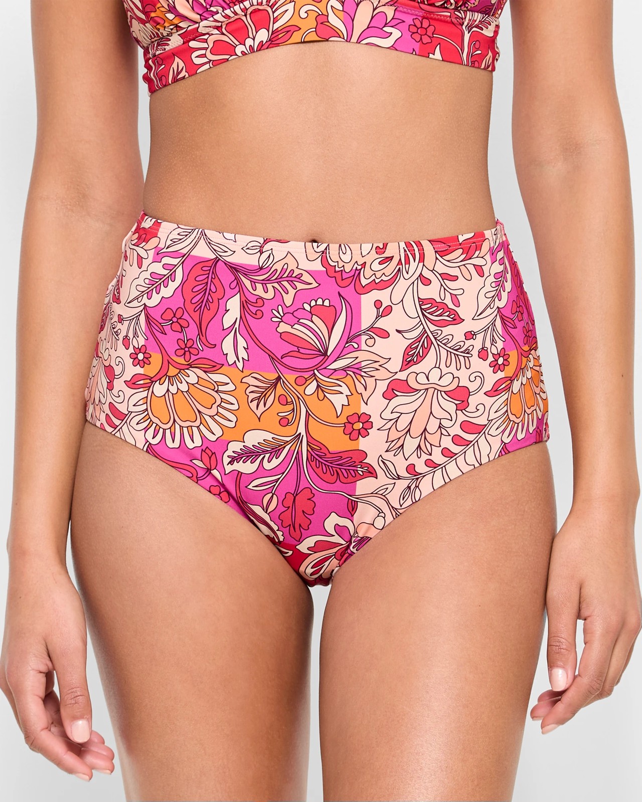 Resort High Waisted Swim Bikini Bottoms Shape Your Body Target Australia