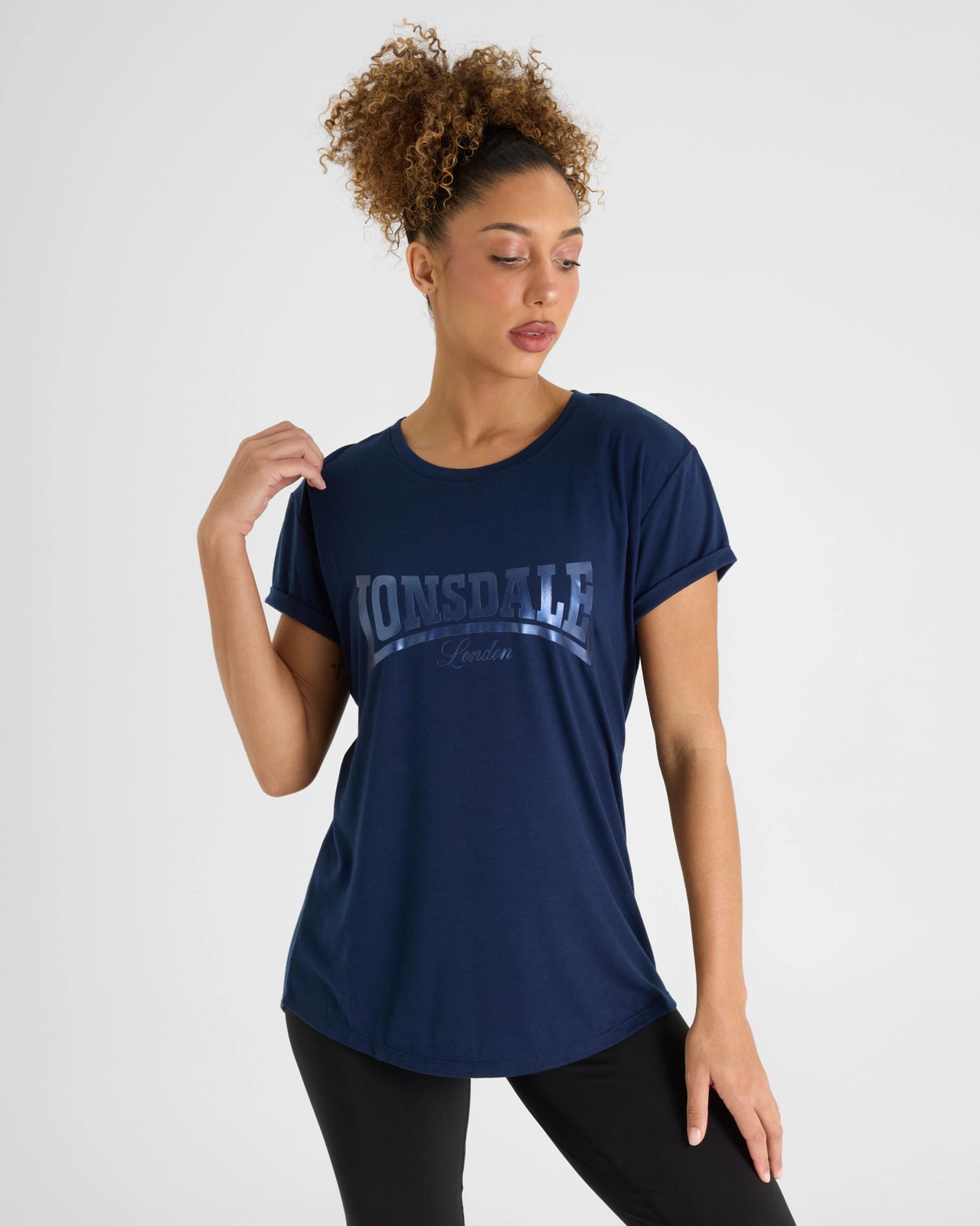 Lonsdale London Malden Core T-Shirt - Navy 2 of 6