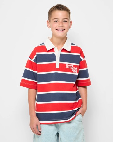 Short Sleeve Rugby Top