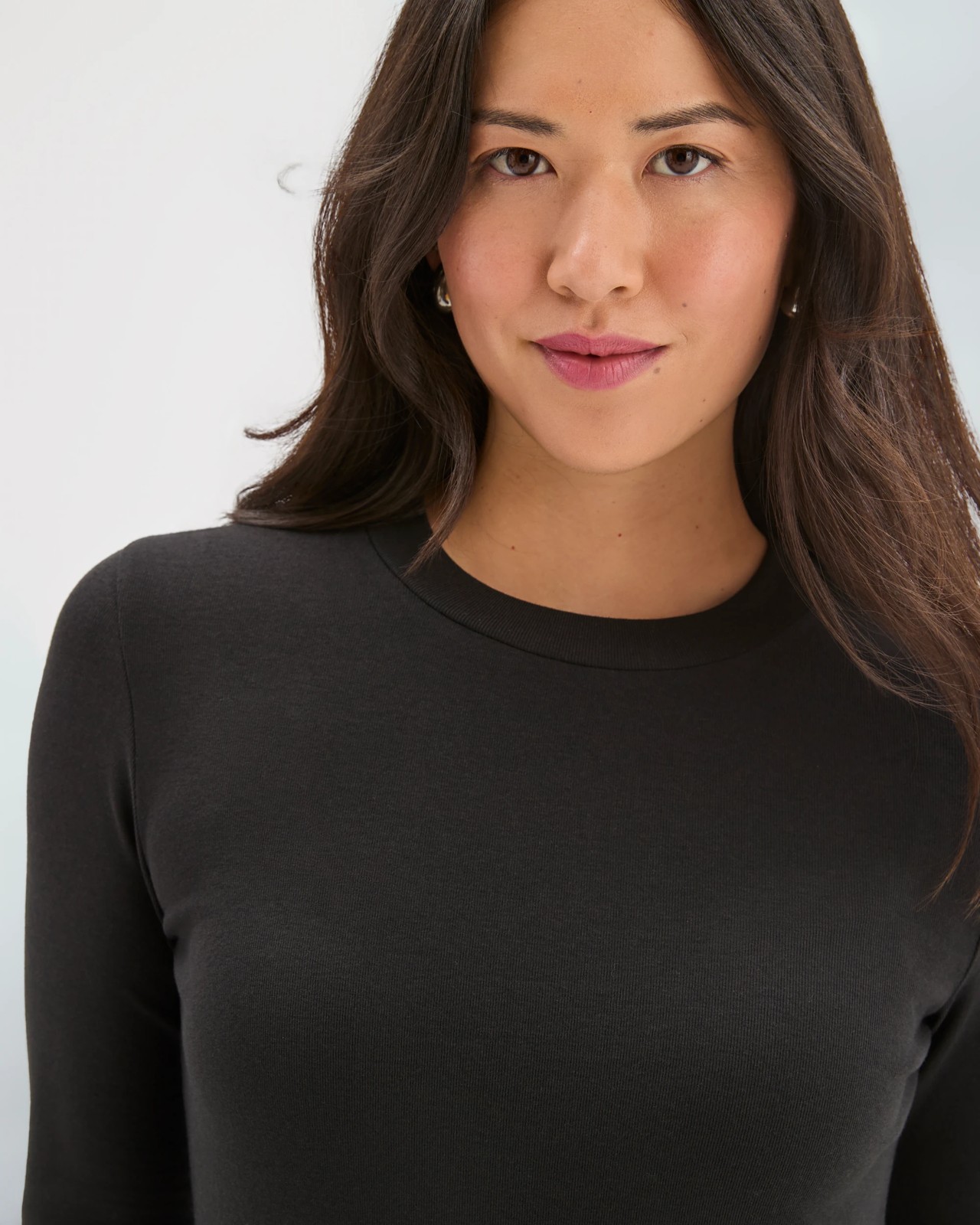 Soft Touch Long Sleeve T-Shirt - Black 5 of 5