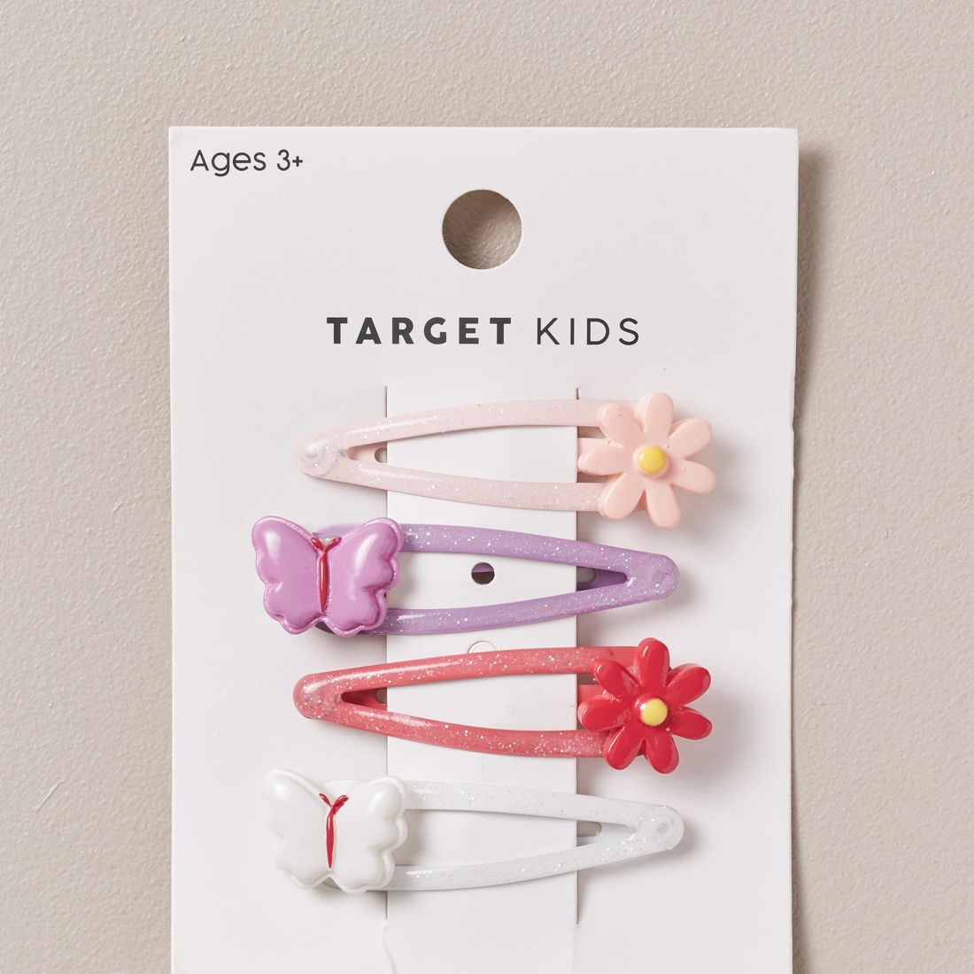 4 Pack Butterfly Hair Clips Target Australia