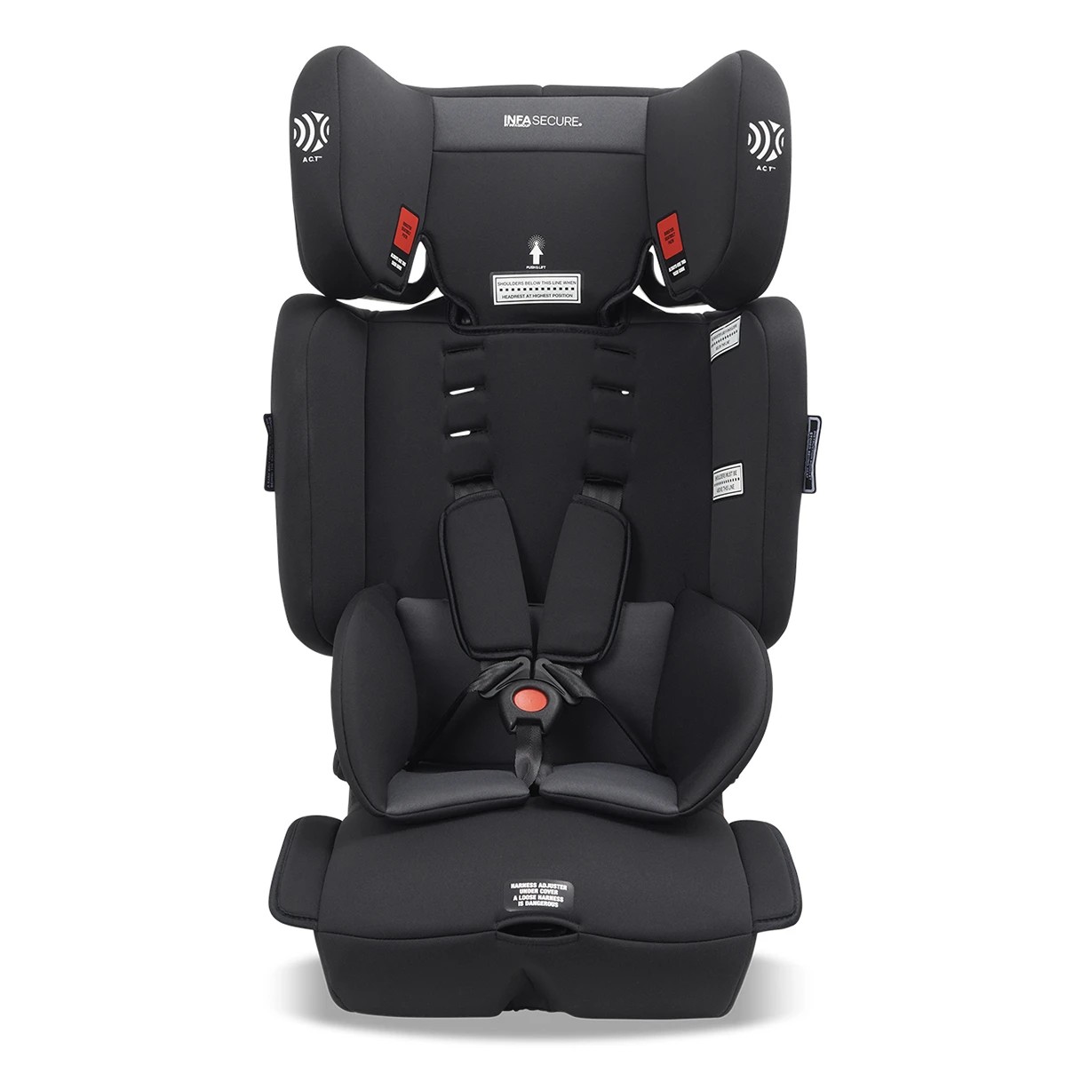 Infasecure rover convertible booster top car seat