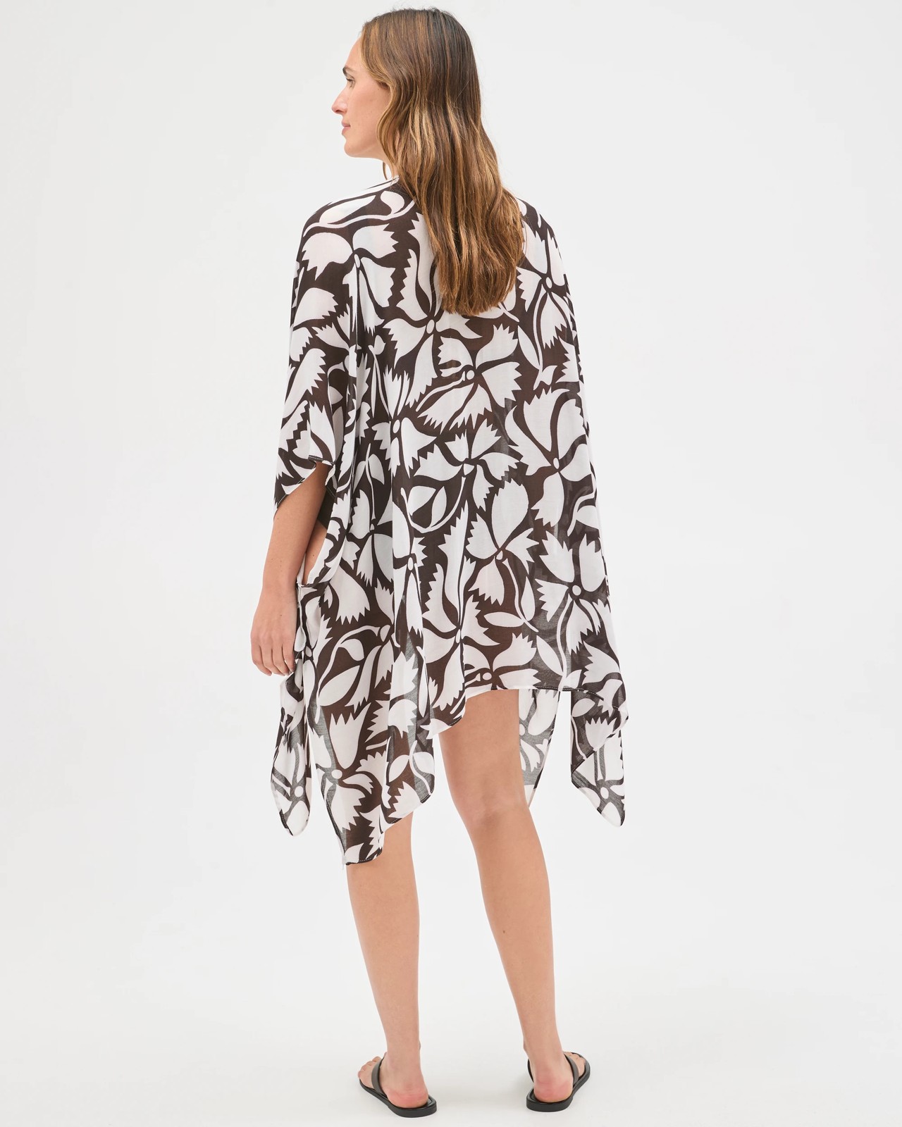 Printed Serape - Chocolate Floral 6 of 6
