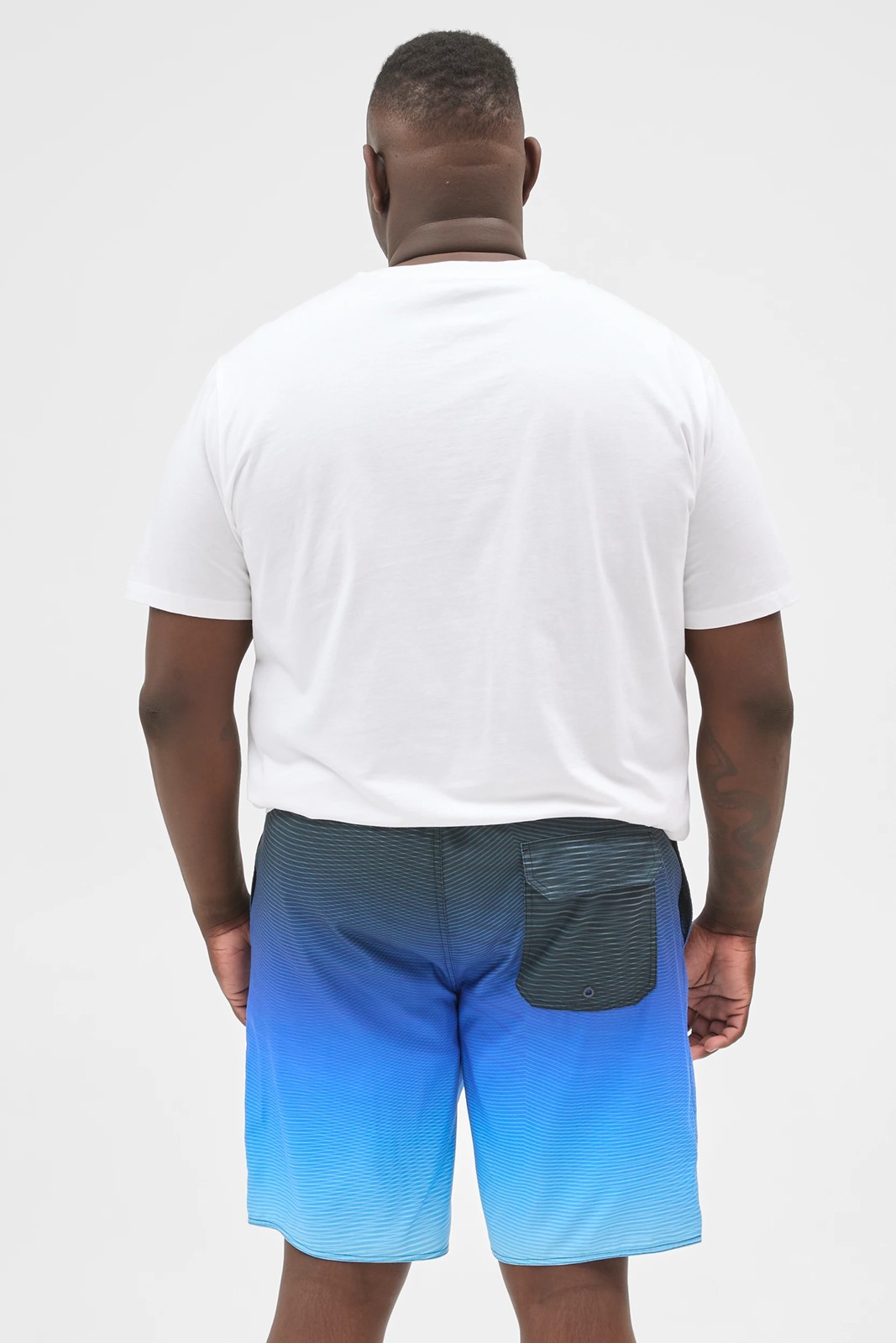 Plus Size Gradient Swim Boardshorts 6 of 6