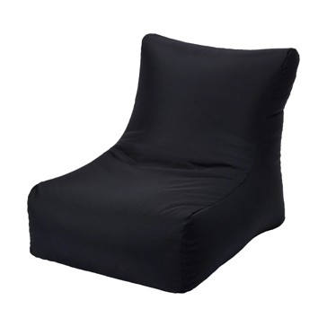 Bean Bag, Lounge Chair  Black - Anko