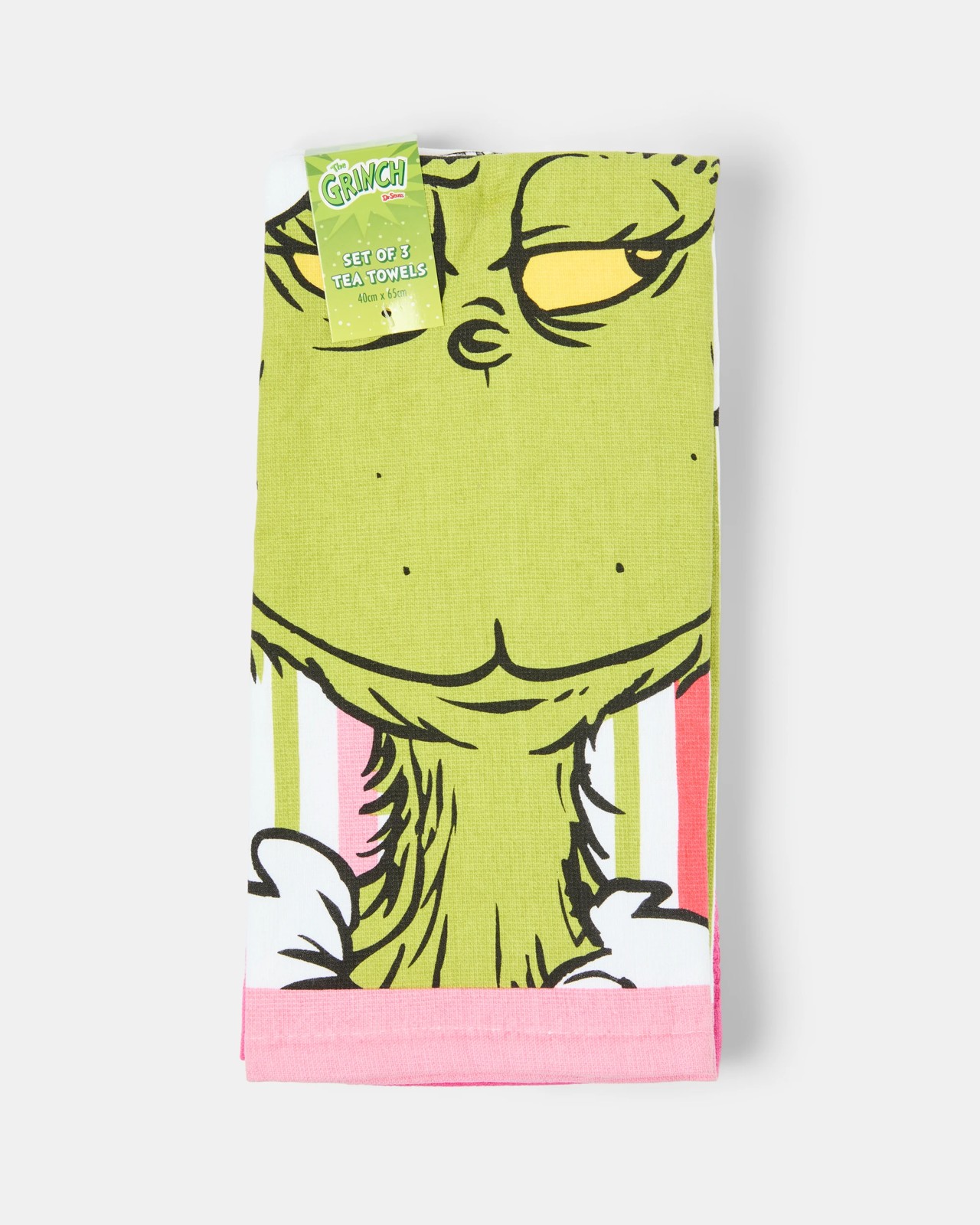Set of 3 The Grinch Tea Towels 6 of 6