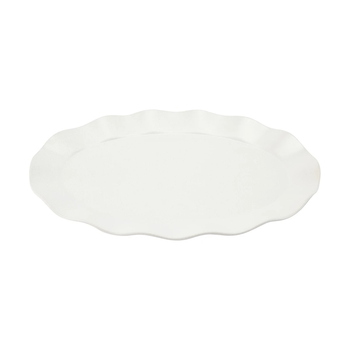 Ruffle Platter, White Anko Target Australia