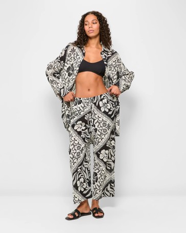 Printed Resort Pants