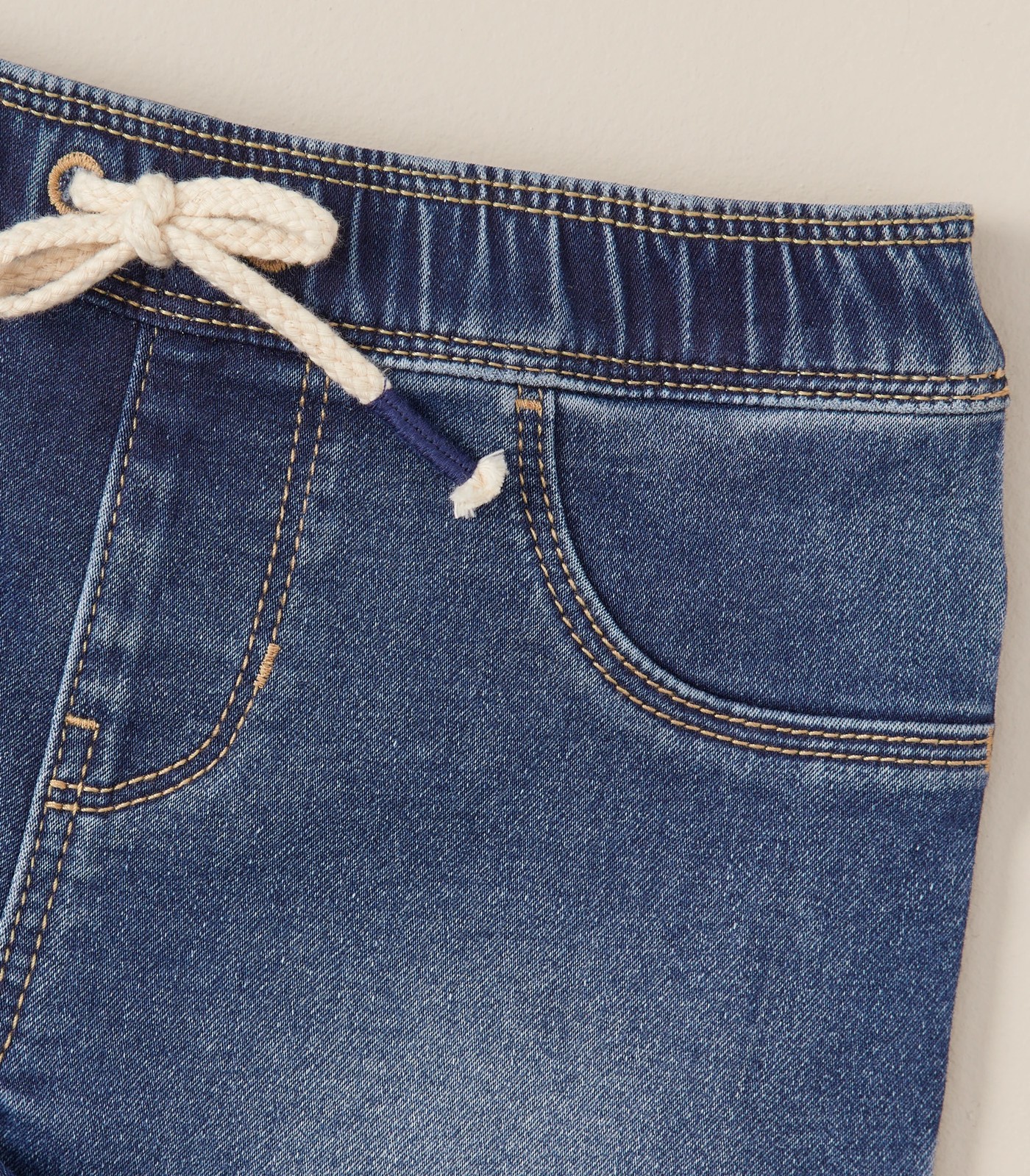 Wonder Denim Drawstring Shorts 4 of 6