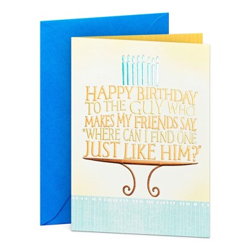 Hallmark Birthday Card for Him