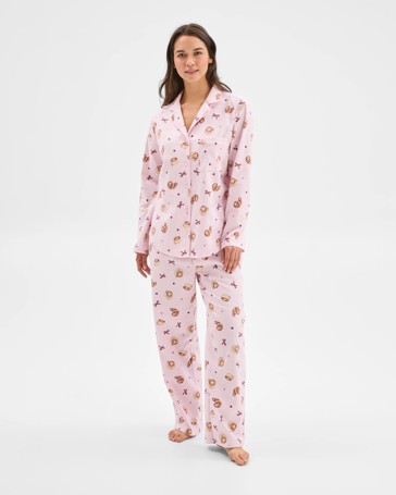 Australian Cotton Flannelette Pyjama Set