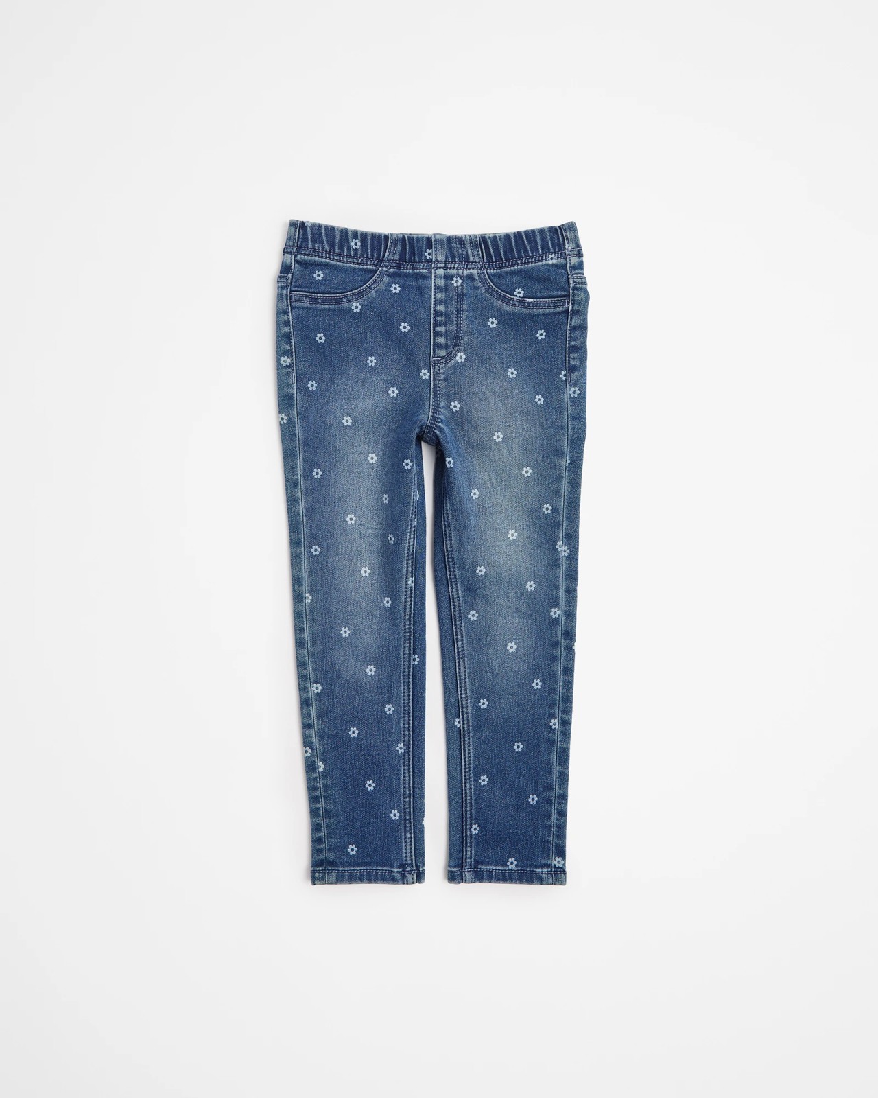 Girls Denim Jeggings - Ella - Mid Daisy