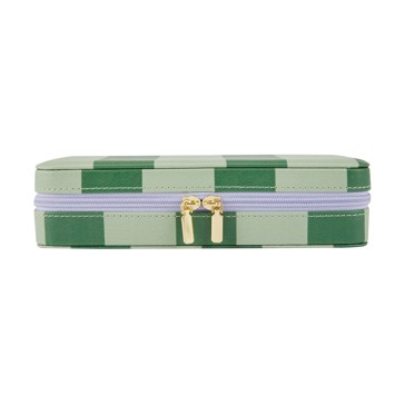 Green Stripe Jewellery Case - Anko