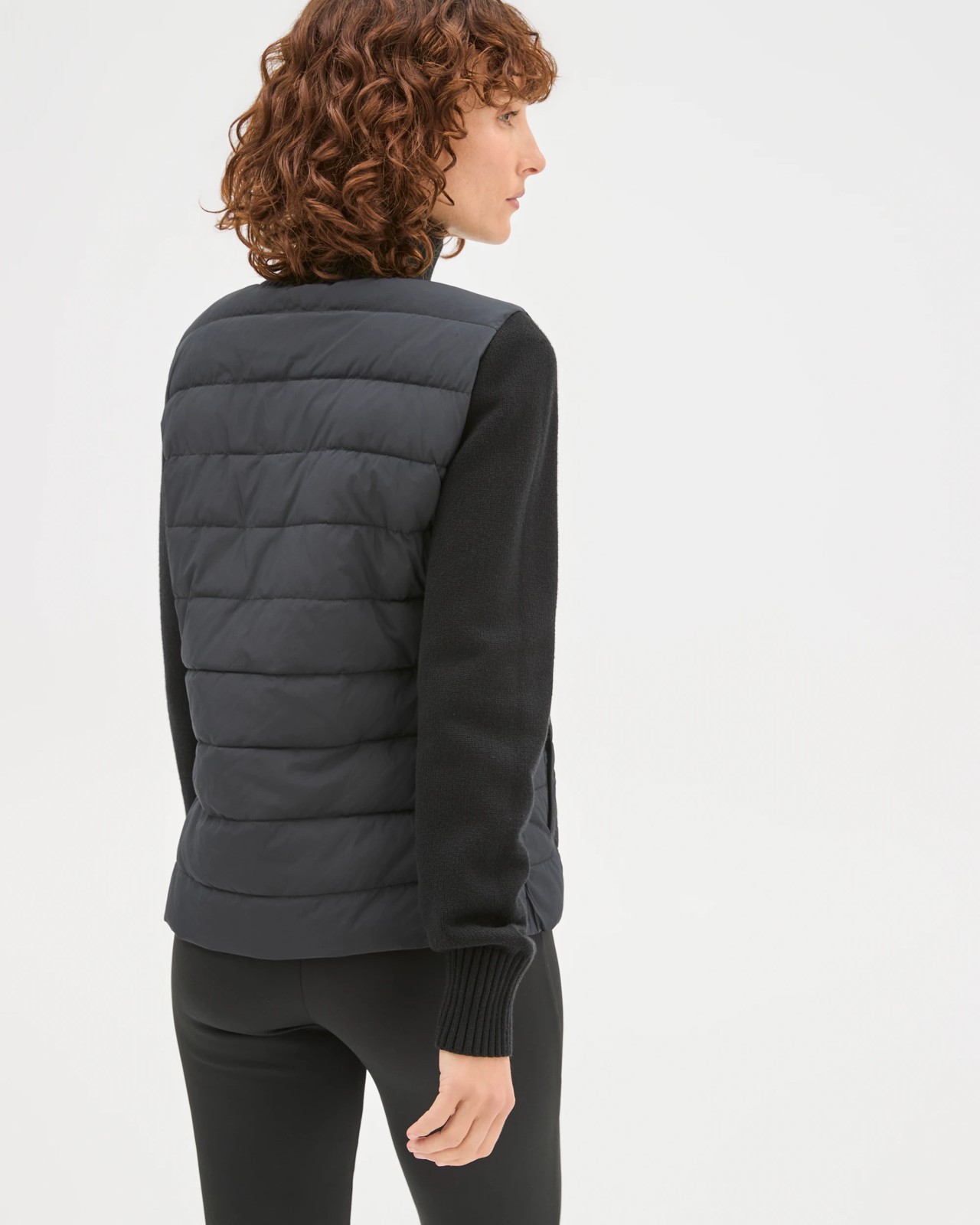 Active Hybrid Knit Puffer Jacket 4 of 6