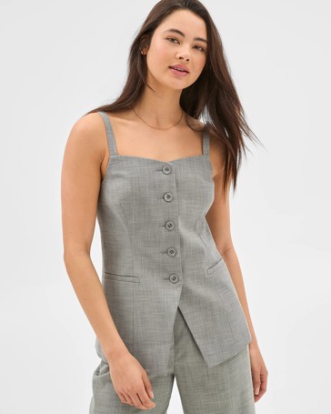 Tailored Vest - Lily Loves