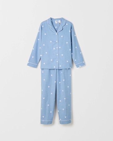 Disney Mickey Mouse Mini Me Australian Cotton Older Kids Pyjama Set