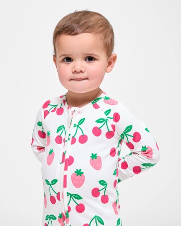 Baby Organic Cotton Footless Coverall