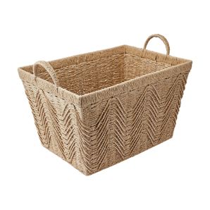 Rectangle Herringbone Basket - Anko product image