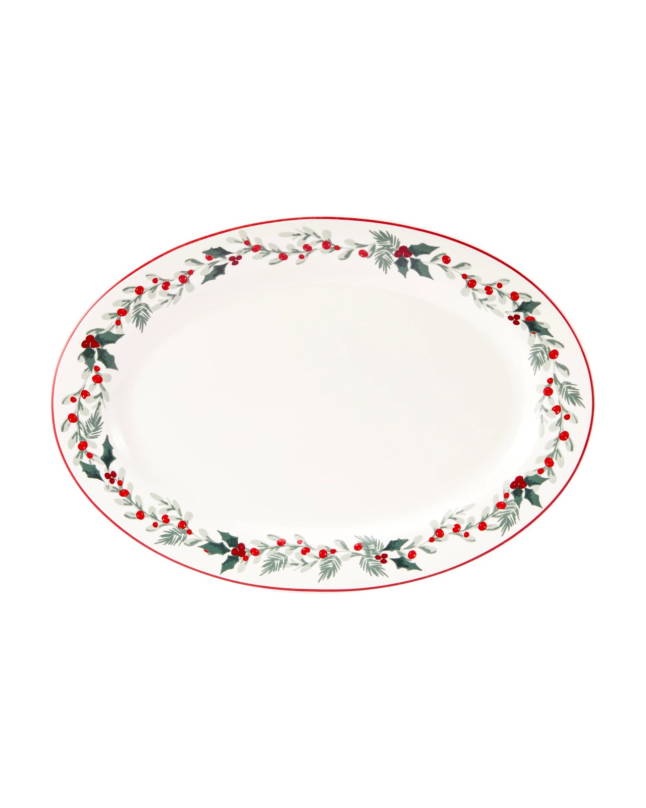 Anko Traditional Holly Platter 3 of 4