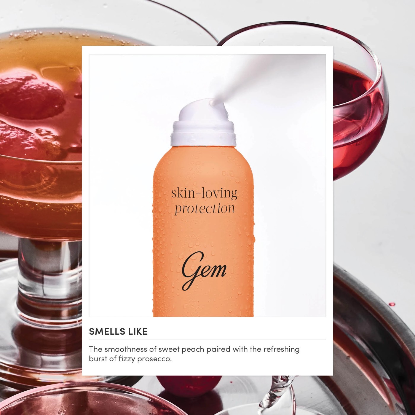Gem Summer Spritz Skin-Loving Deodorant 207ml - Hyaluronic Acid, Vitamin E and Shea Butter 5 of 6