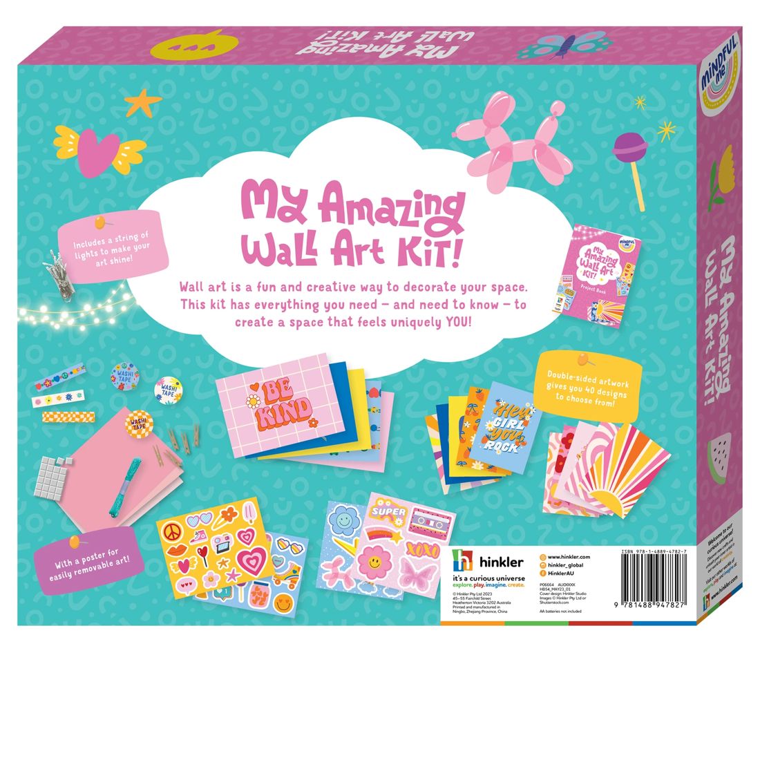 Mindful Me My Amazing Wall Art Kit Target Australia