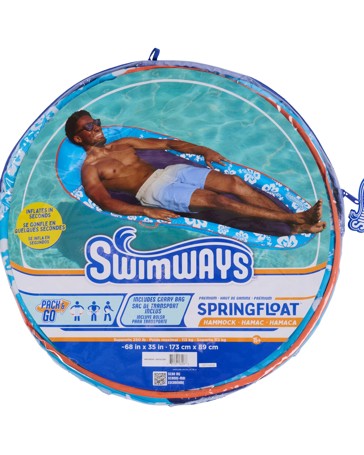 SwimWays Premium Spring Float Hammock